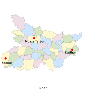 Bihar Map